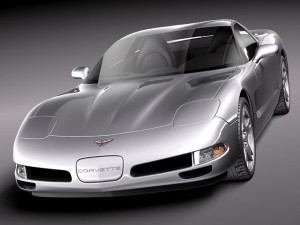 Chevrolet Corvette C5 targa 3D 模型
