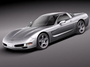 Chevrolet Corvette C5 Targa 3D Model