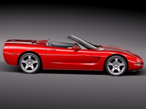Chevrolet Corvette C5 Convertible 3D मॉडल