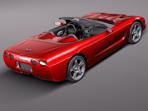 Chevrolet Corvette C5 Convertible 3D मॉडल