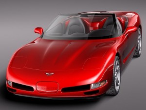 Chevrolet Corvette C5 Convertible 3D मॉडल