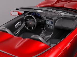 Chevrolet Corvette C5 Convertible 3D मॉडल