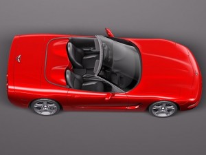 Chevrolet Corvette C5 Convertible 3D मॉडल