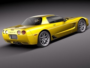 Chevrolet Corvette C5 Z06 Modèle 3D