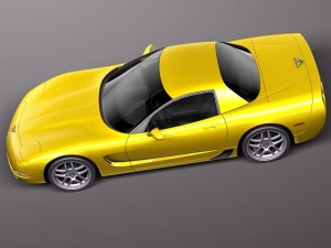 Chevrolet Corvette C5 Z06 Modèle 3D