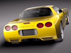 Chevrolet Corvette C5 Z06 Modèle 3D