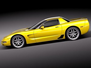 Chevrolet Corvette C5 Z06 Modèle 3D