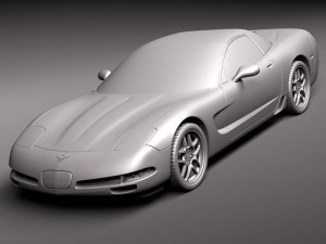 Chevrolet Corvette C5 Z06 Modèle 3D