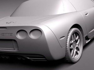 Chevrolet Corvette C5 Z06 Modèle 3D