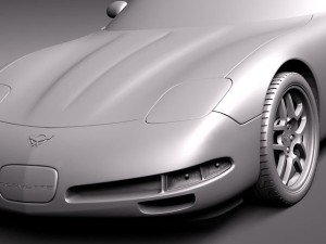 Chevrolet Corvette C5 Z06 Modèle 3D