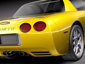 Chevrolet Corvette C5 Z06 Modèle 3D