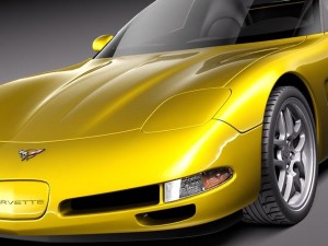 Chevrolet Corvette C5 Z06 Modèle 3D