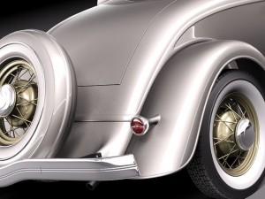 F1934 coupe 5w stock Model 3D
