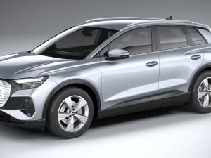 Audi Q4 35 E-tron 2022 3D Model