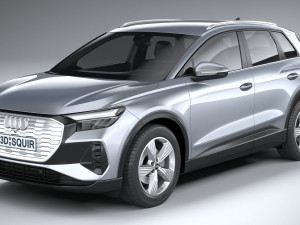Audi Q4 35 E-tron 2022 Modello 3D