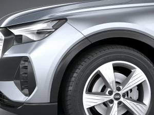Audi Q4 35 E-tron 2022 3D Model