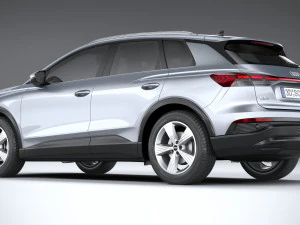Audi Q4 35 E-tron 2022 3D Model