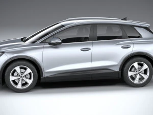 Audi Q4 35 E-tron 2022 3D Model