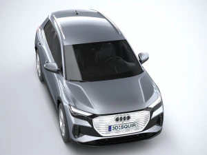 Audi Q4 35 E-tron 2022 3D Model