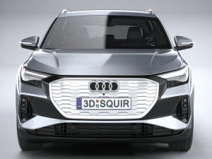 Audi Q4 35 E-tron 2022 3D Model