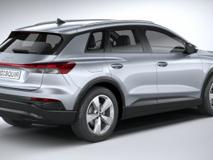 Audi Q4 35 E-tron 2022 Modello 3D