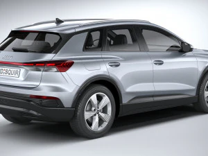 Audi Q4 35 E-tron 2022 3D Model