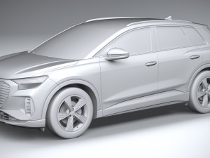 Audi Q4 35 E-tron 2022 Modello 3D