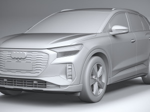 Audi Q4 35 E-tron 2022 Modello 3D