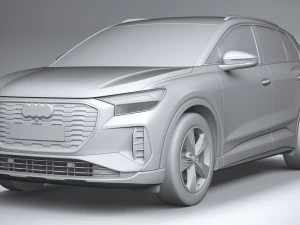 Audi Q4 35 E-tron 2022 3D Model