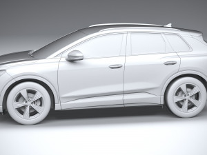 Audi Q4 35 E-tron 2022 Modello 3D