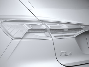 Audi Q4 35 E-tron 2022 Modello 3D