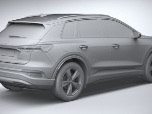 Audi Q4 35 E-tron 2022 Modello 3D
