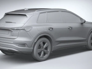 Audi Q4 35 E-tron 2022 3D Model