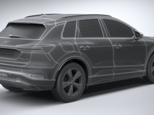 Audi Q4 35 E-tron 2022 Modello 3D
