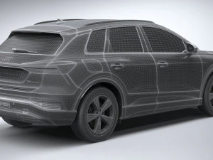 Audi Q4 35 E-tron 2022 3D Model
