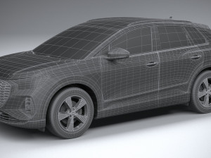 Audi Q4 35 E-tron 2022 Modello 3D