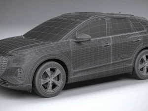 Audi Q4 35 E-tron 2022 3D Model