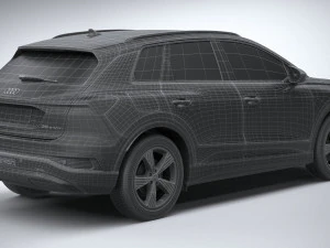 Audi Q4 35 E-tron 2022 3D Model
