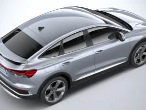 Audi Q4 Sportback E-tron 2022 3D Model