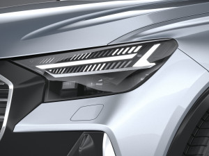 Audi Q4 Sportback E-tron 2022 3D Model