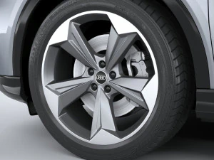 Audi Q4 Sportback E-tron 2022 3D Model