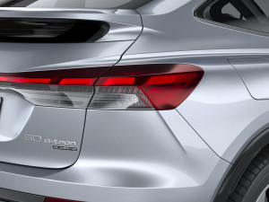 Audi Q4 Sportback E-tron 2022 3D Model