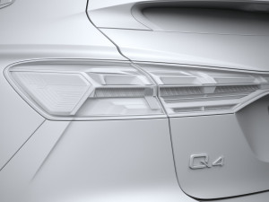 Audi Q4 Sportback E-tron 2022 3D Model