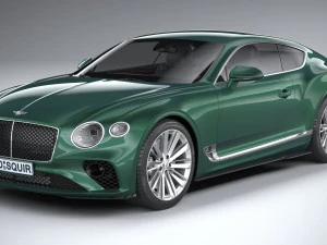 Bentley Continetal GT Speed 2022 3D Model