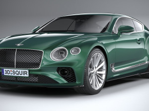Bentley Continetal GT Speed 2022 3D 모델