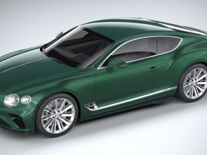 Bentley Continetal GT Speed 2022 3D 모델