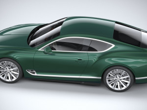 Bentley Continetal GT Speed 2022 3D 모델