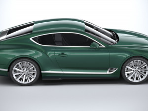 Bentley Continetal GT Speed 2022 3D 모델