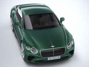 Bentley Continetal GT Speed 2022 3D 모델