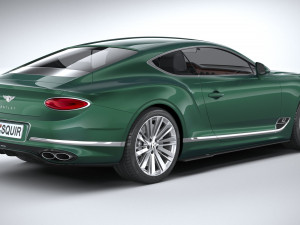 Bentley Continetal GT Speed 2022 3D 모델